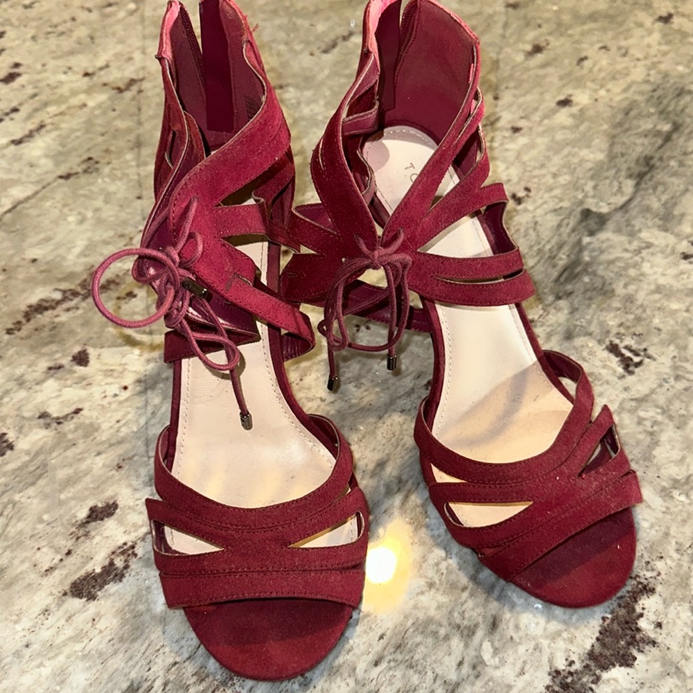 Torrid Wine laced heel.